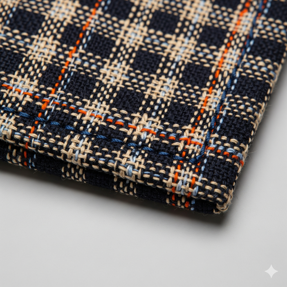 Gepolsterte Herrenjacke mit Karomuster | Warm & Casual Winter