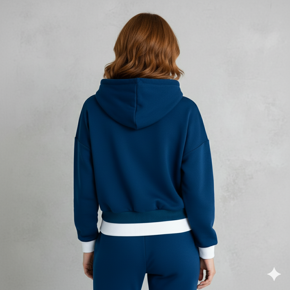Damen Hoodie mit Kapuze | Zweiteilig & Freizeit
