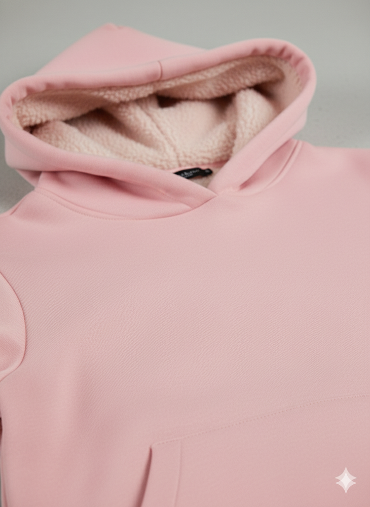 Kuscheliger Damen Hoodie mit Teddyfutter