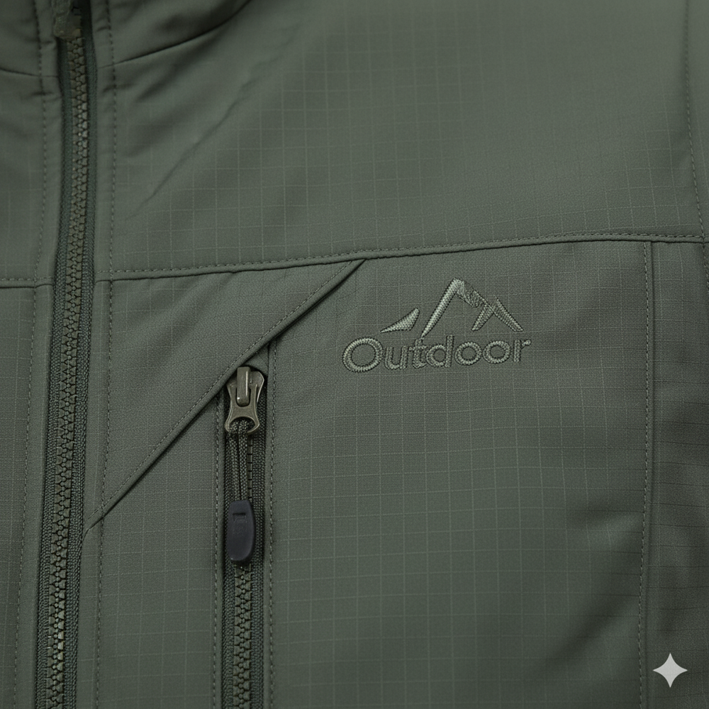 Herren Freizeitweste mit Reißverschluss | Leicht & Atmungsaktiv | Herbst