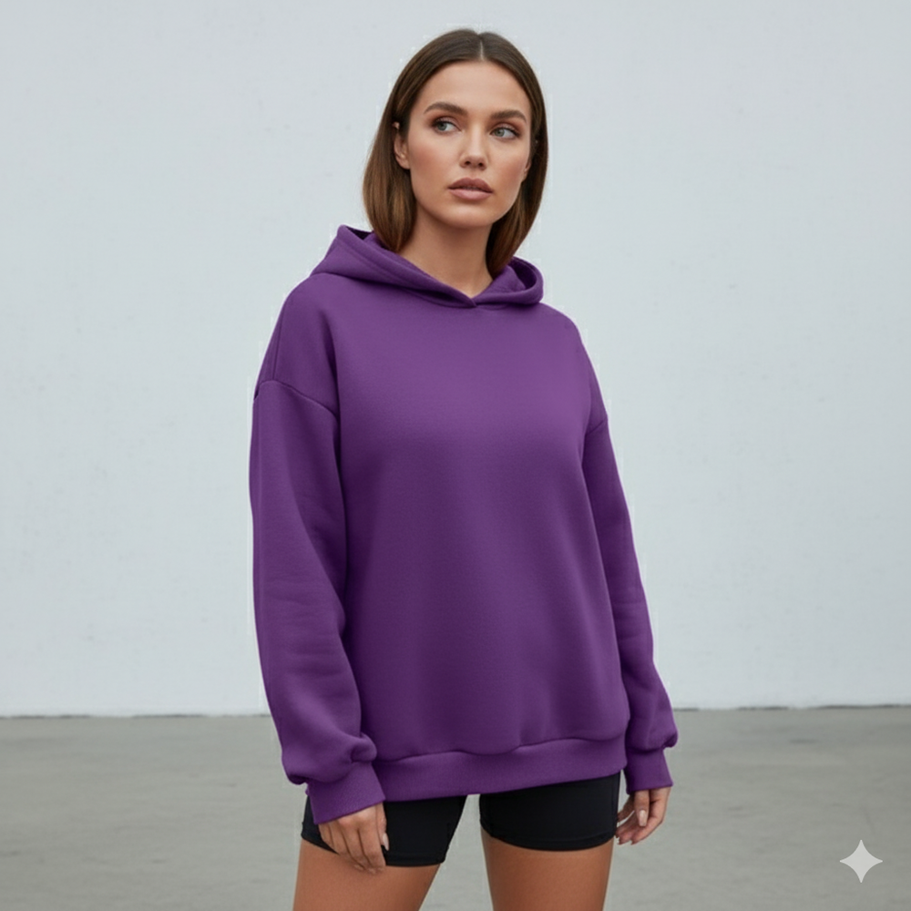 Moderner Damen Hoodie mit Statement