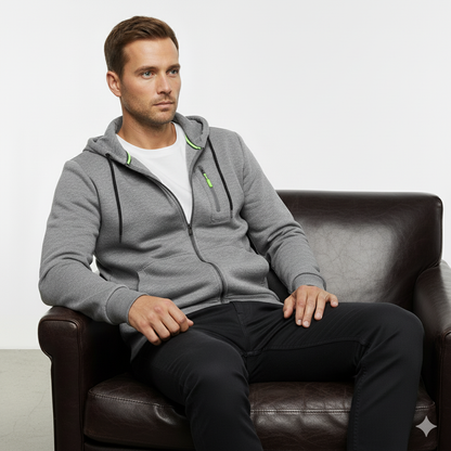 Fleecejacke für Herren mit Kapuze | Warm & Bequem | Herbst