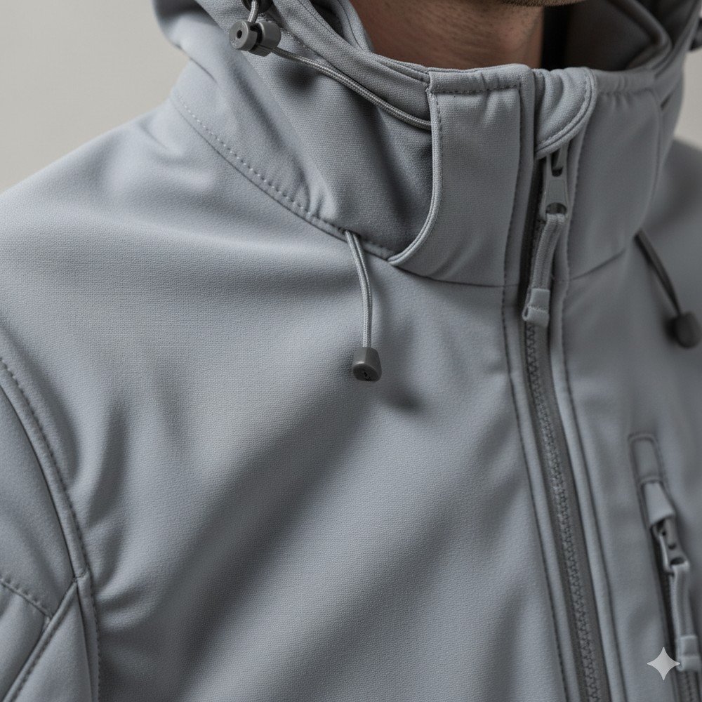 Herren Outdoor Taktikanzug mit Kapuze | Wasserabweisend & Winter