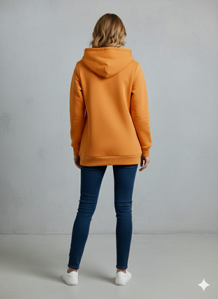 Kuscheliger Damen Hoodie mit Teddyfutter
