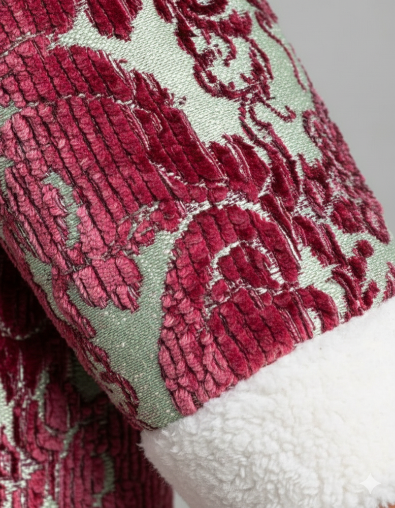 Damen Wollmantel mit Karomuster | Oversize & Warm | Winter