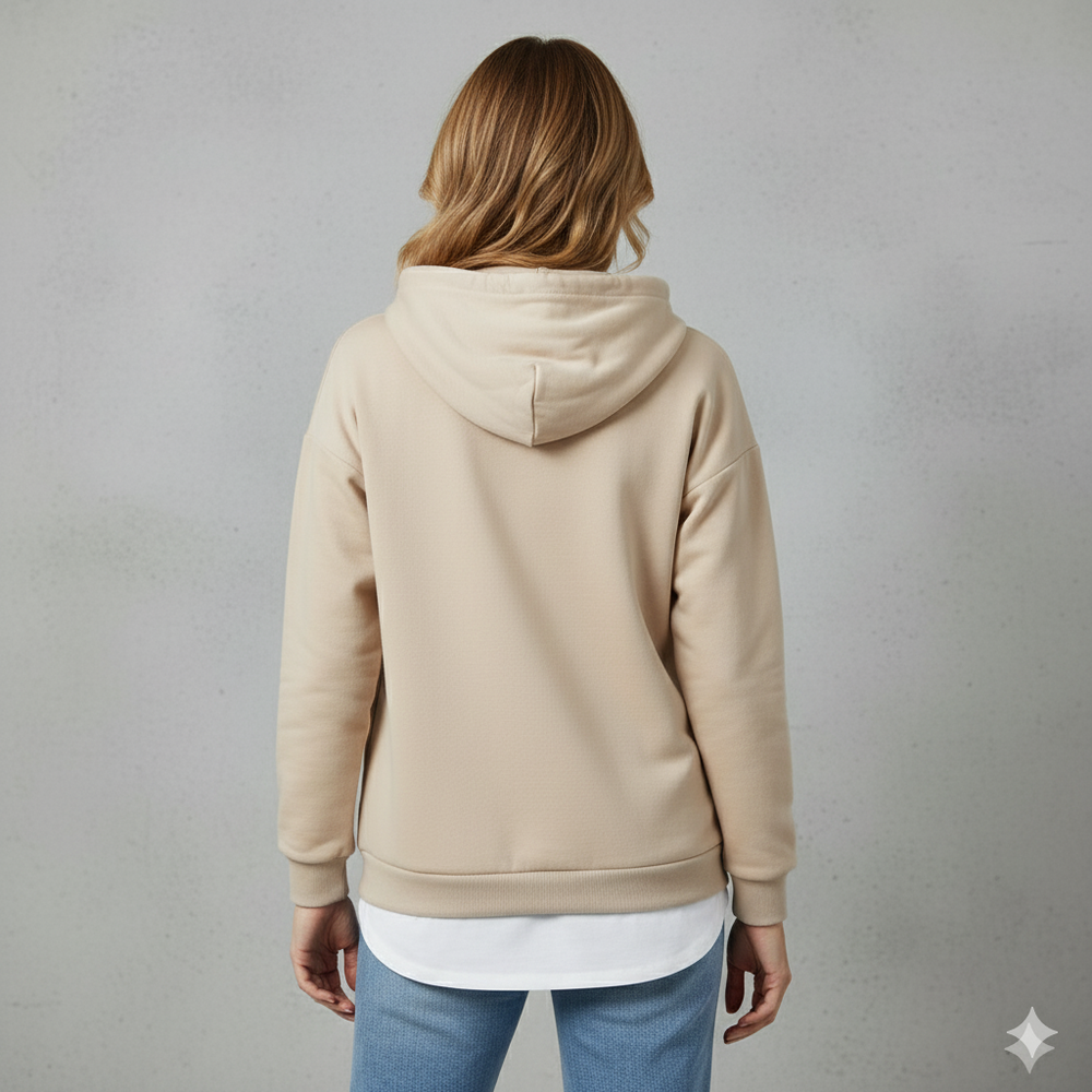 Bequemer Damen Hoodie mit Motiv