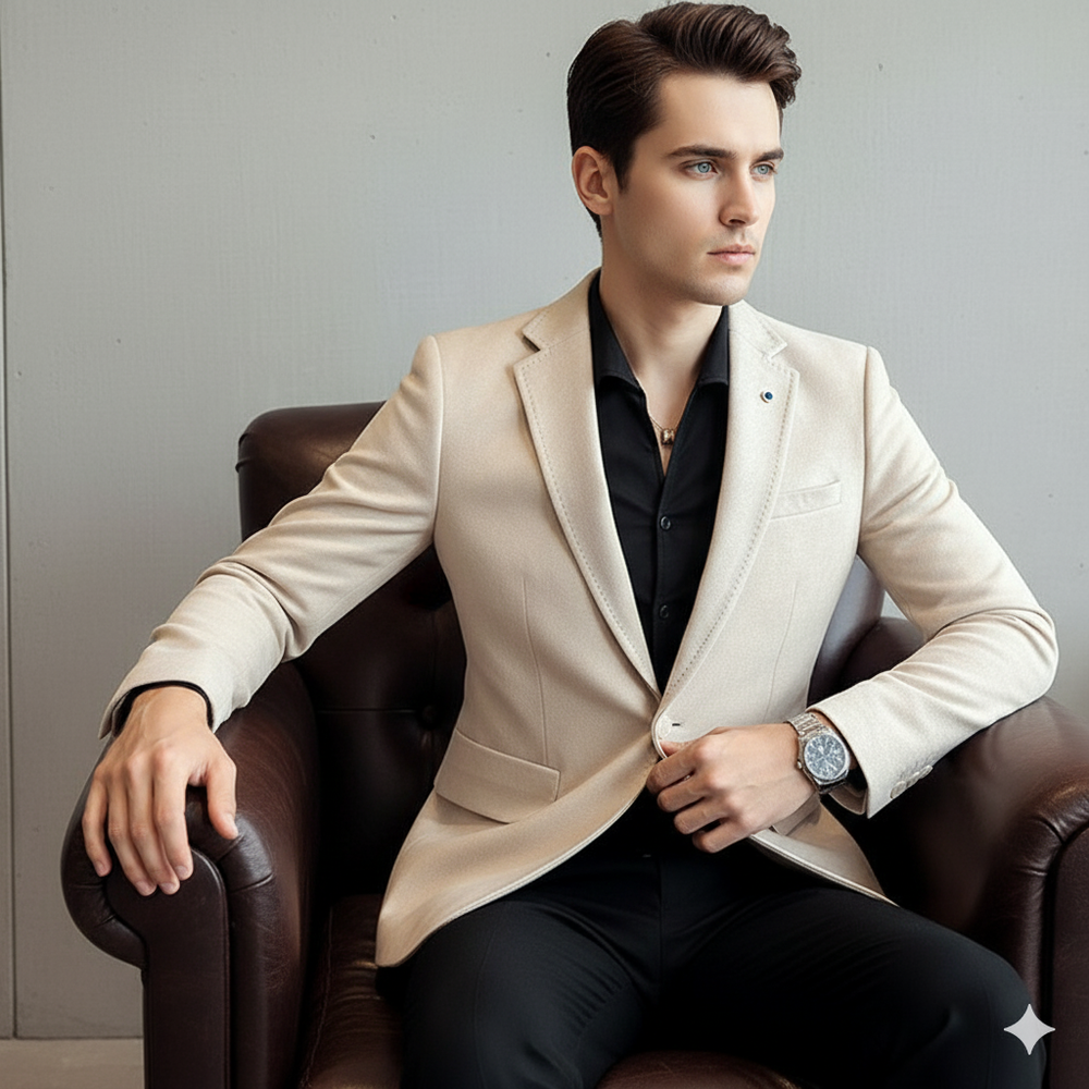 Modernes Slim Fit Sakko für Herren