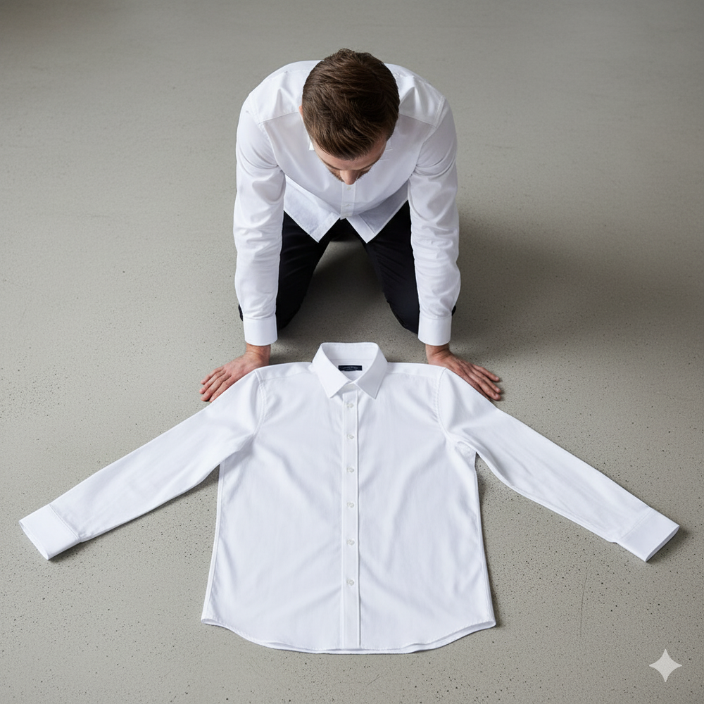 Herren Slim Fit Businesshemd | Atmungsaktiv & Herbst