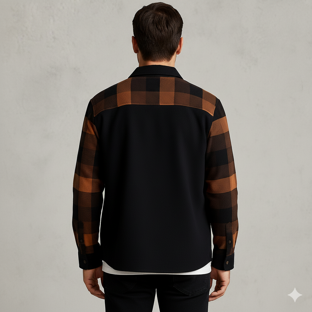 Herren Kariertes Freizeithemd | Leicht & Atmungsaktiv Herbst