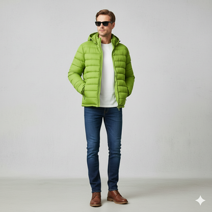 Leichte Herren Steppjacke | Herbst Winter Übergang