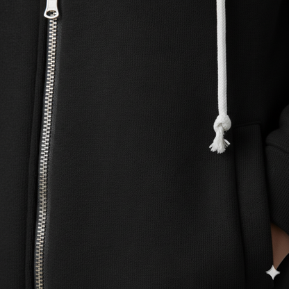 Damen Sweatjacke mit Kapuze & Reißverschluss | Herbst/Winter