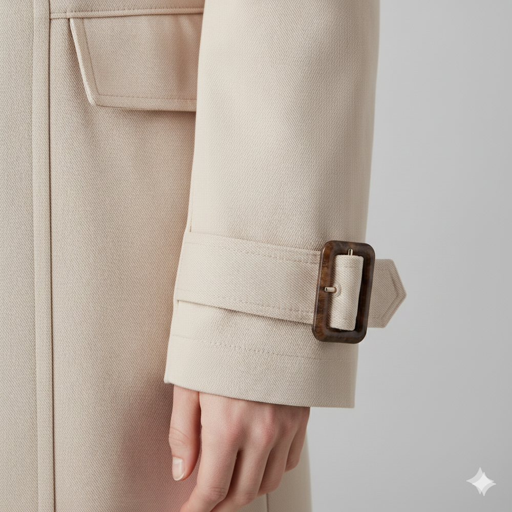 Damen Trenchcoat mit schmalem Schnitt | Mittellang & Elegant