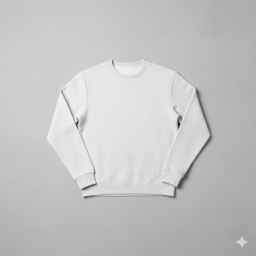 Herren Sweatshirt mit Rundhalsausschnitt