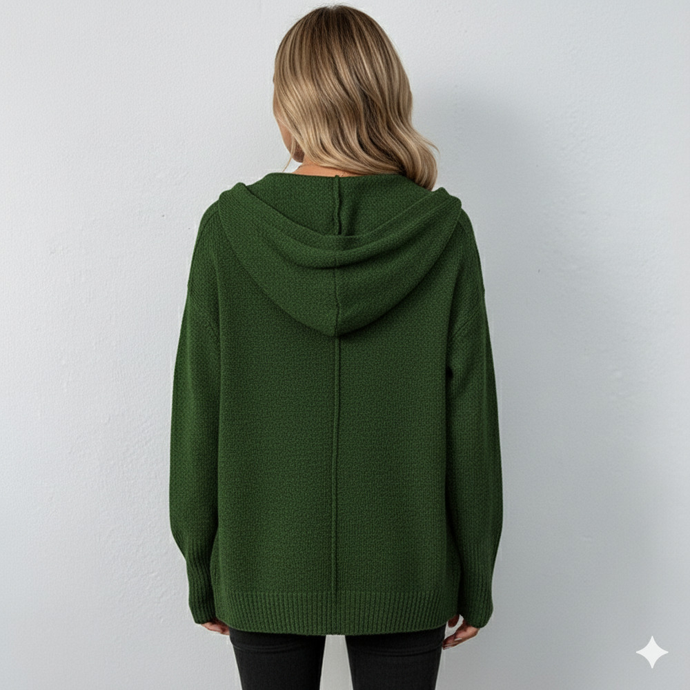 Lässiger Damen Strickjacke mit Knopfleiste | Herbst Winter