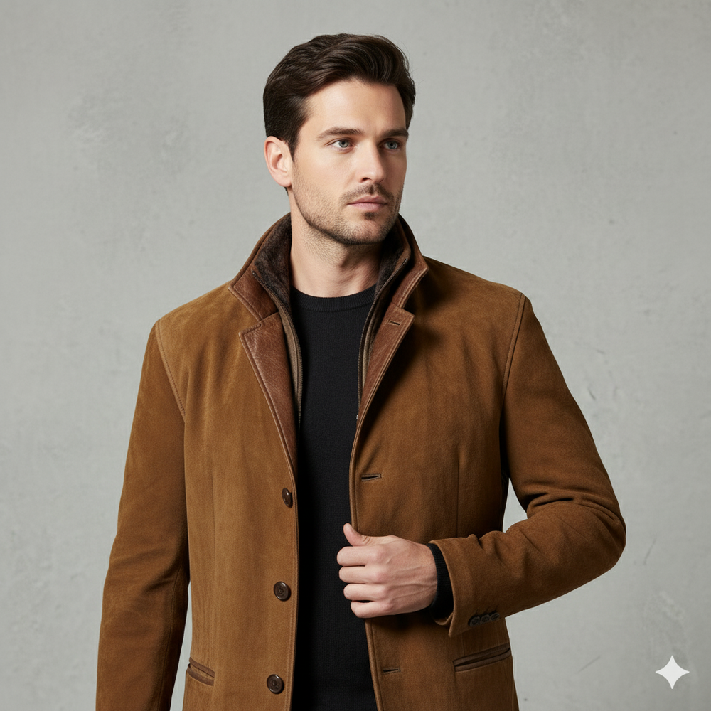 Herren Sakko aus Wildleder | Freizeit & Übergang | Herbst/Winter