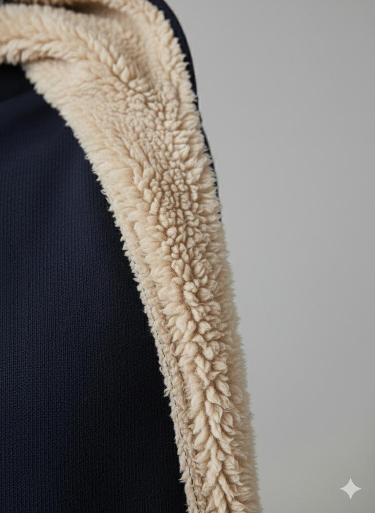 Kuscheliger Damen Hoodie mit Teddyfutter