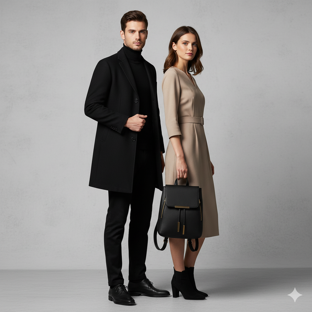 Damen Rucksack aus Kunstleder | Elegant & Praktisch