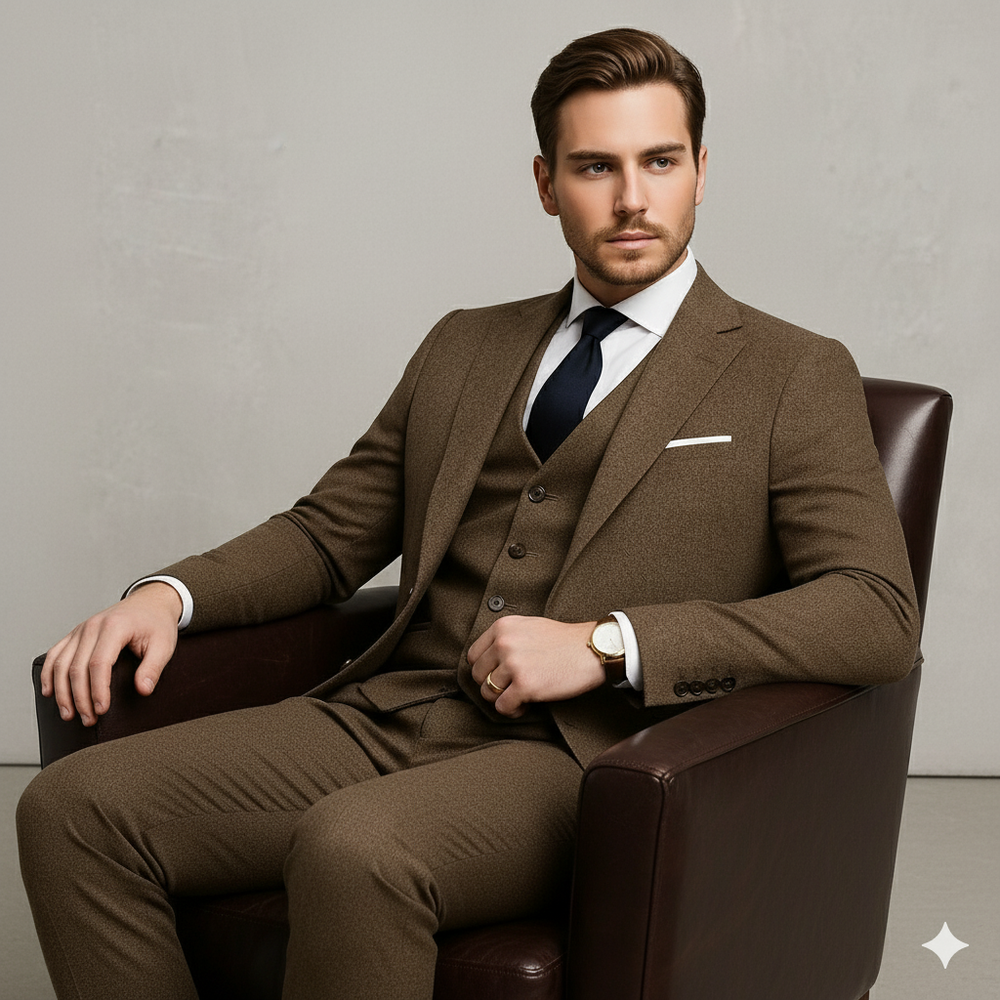 Herren Anzug 3-teilig Slim Fit | Business & Hochzeit