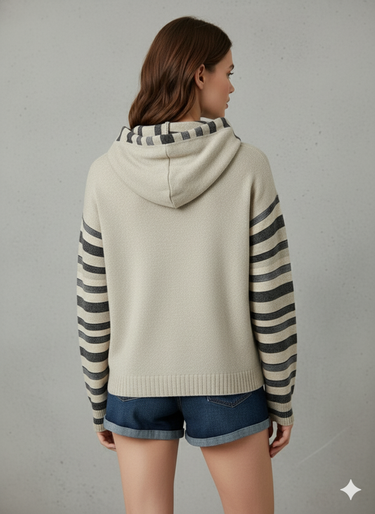 Weicher Damen Hoodie mit Tierprint