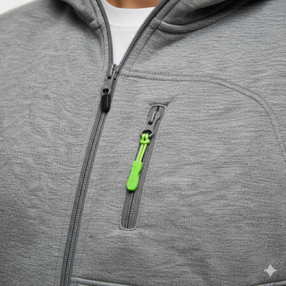 Fleecejacke für Herren mit Kapuze | Warm & Bequem | Herbst