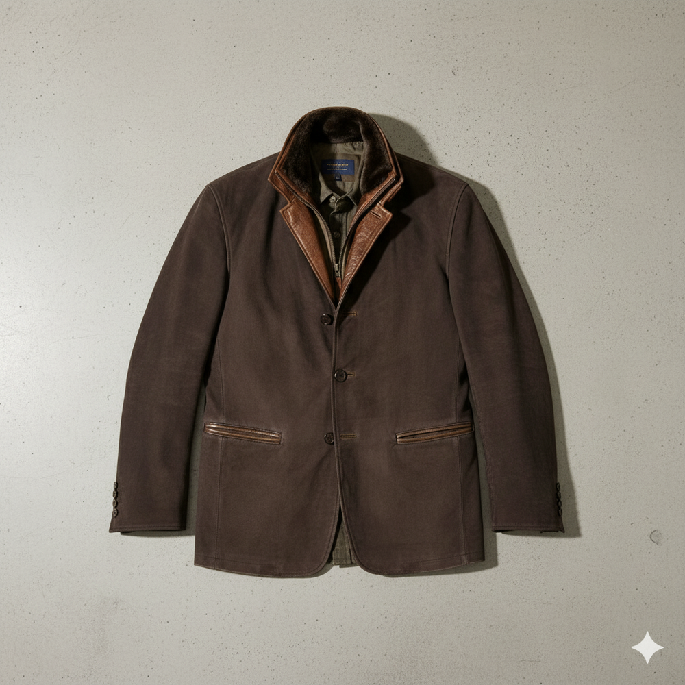 Herren Sakko aus Wildleder | Freizeit & Übergang | Herbst/Winter