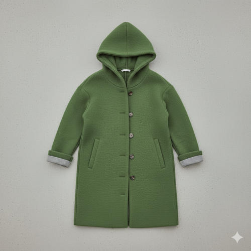 Warmer Damen Mantel aus Teddyfleece | Kuschelig & Elegant für Winter