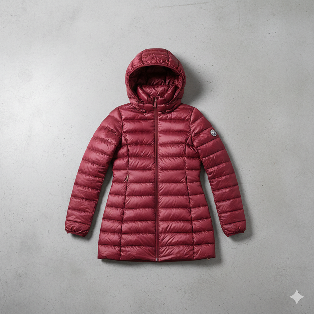 Damen Daunenjacke mit Kapuze | Leicht & Warm | Winter