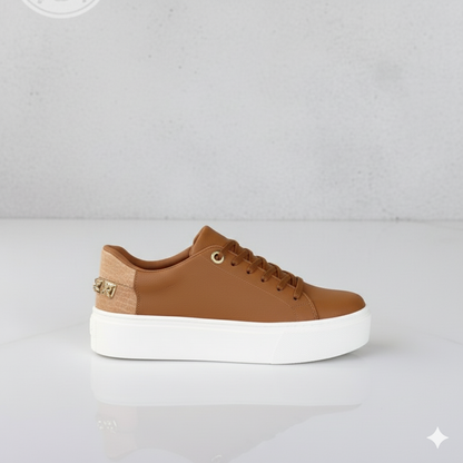 Damen Sneaker mit Plateau Sohle | Elegant & Bequem