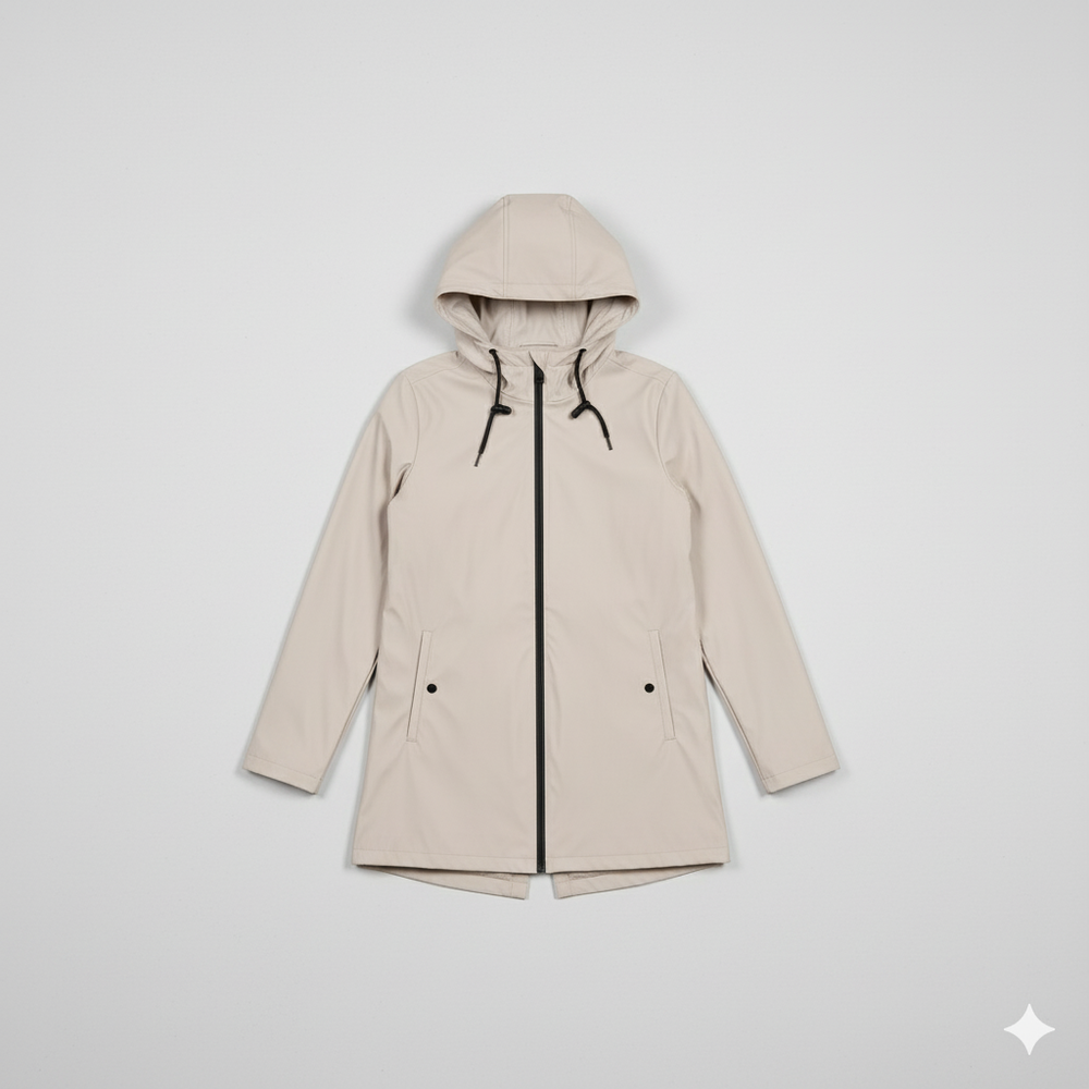 Damen Regenjacke mit Kapuze | Leicht & Wasserdicht | Übergang