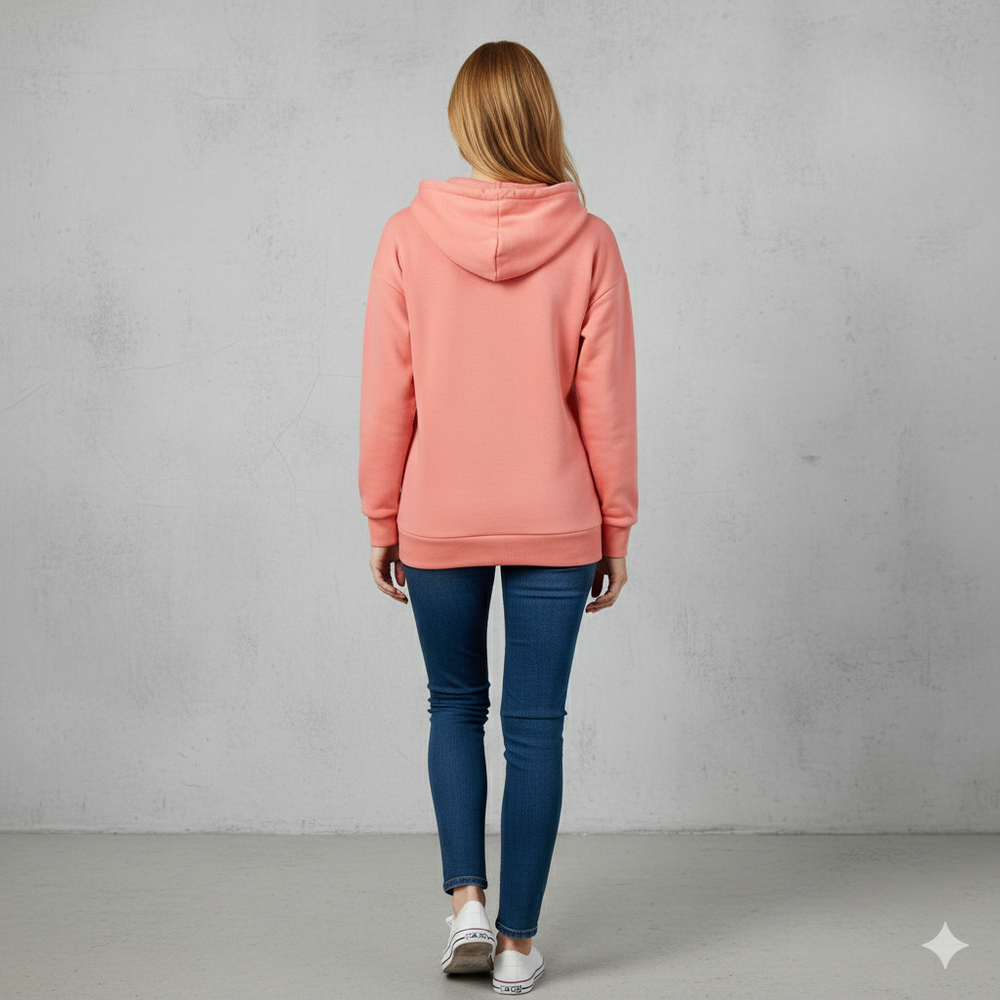 Bequemer Damen Hoodie mit Motiv