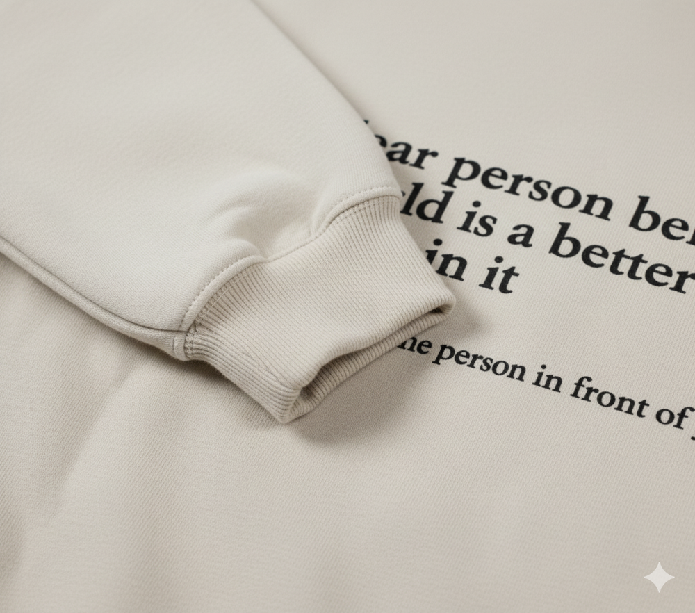 Lässiger Damen Hoodie mit Rückendruck