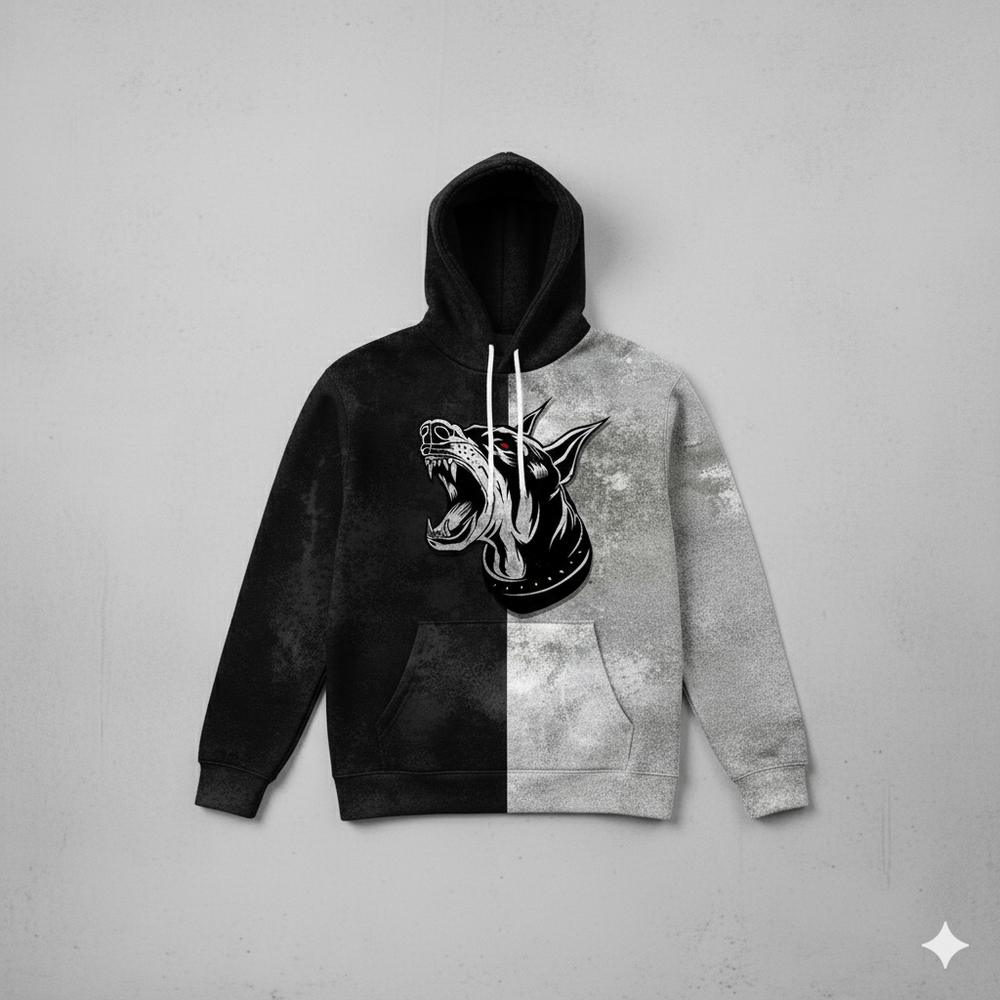 Herren Hoodie mit Muster | Lässig & Warm | Herbst/Winter