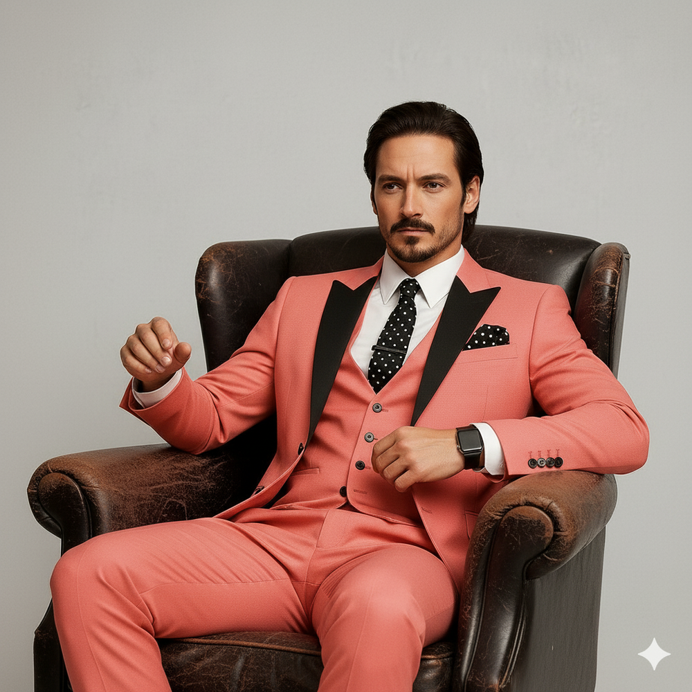 Herren 3-teiliger Anzug Slim Fit | Business Hochzeit Smoking