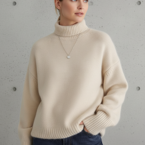 Kuscheliger Damen Rollkragenpullover | Herbst Winter