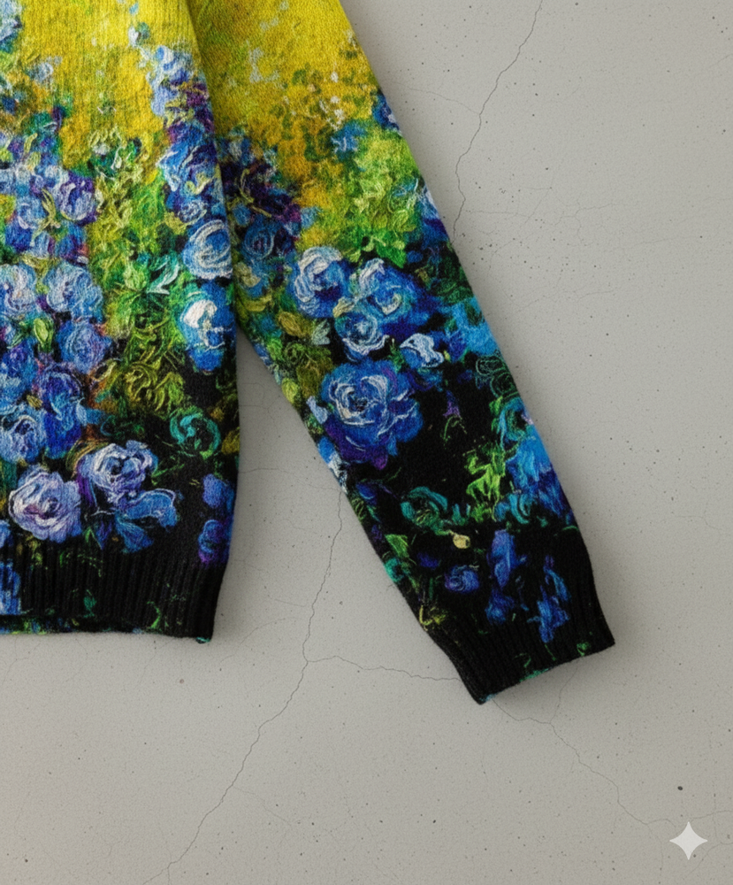 Damen Strickpullover mit Rundhals | Winter | Norweger-Muster