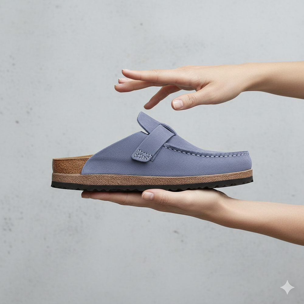 Bequeme Damen Clogs | Ergonomisches Fußbett & Rutschfeste Sohle