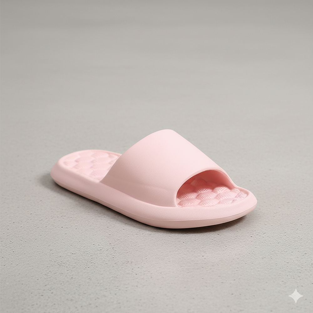 Bequeme Hausschuhe mit Massage Sohle | Wellness für drinnen