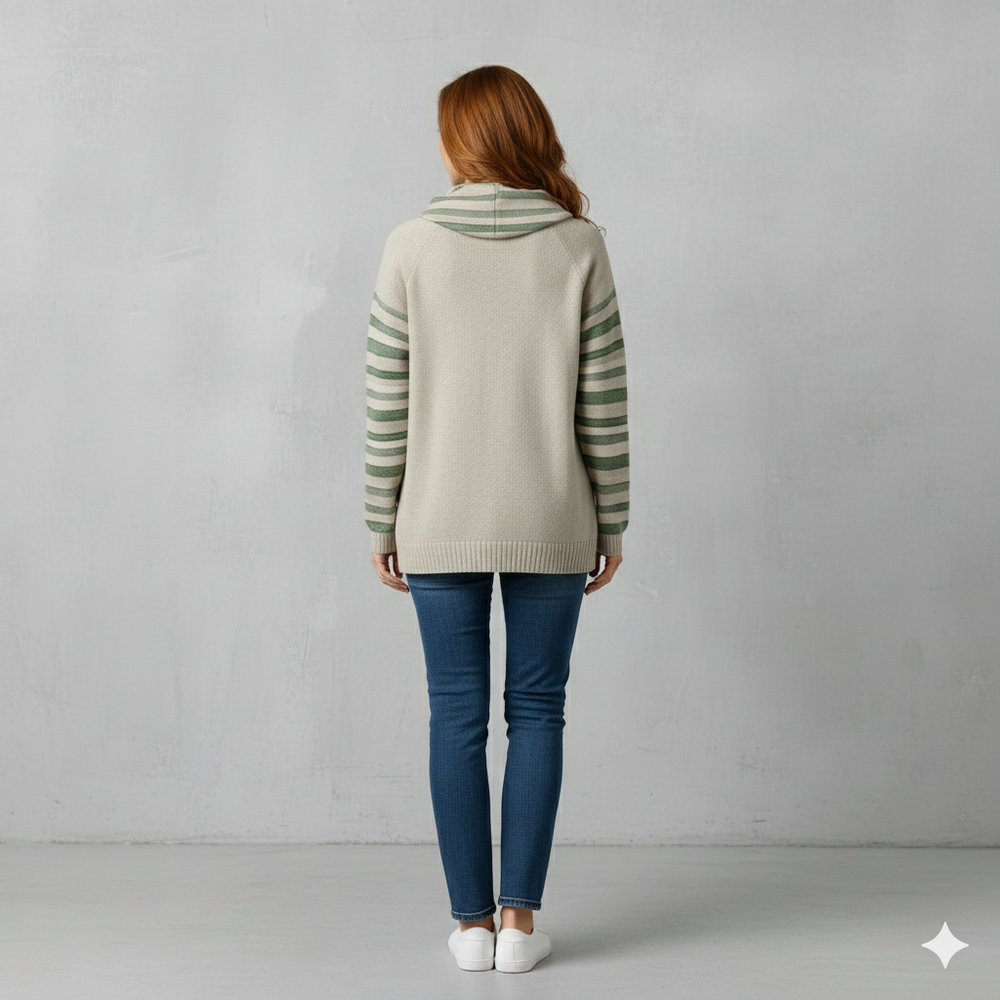 Weicher Damen Hoodie mit Tierprint