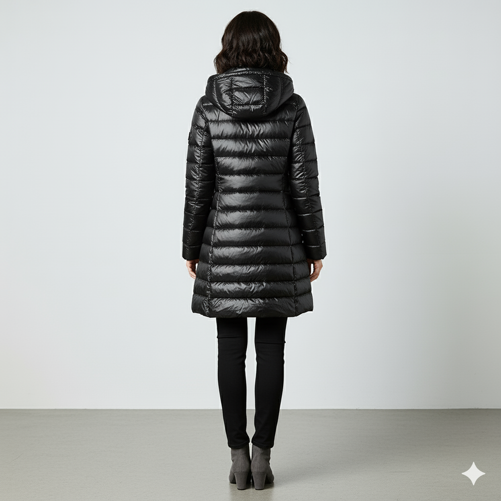 Damen Daunenjacke mit Kapuze | Leicht & Warm | Winter