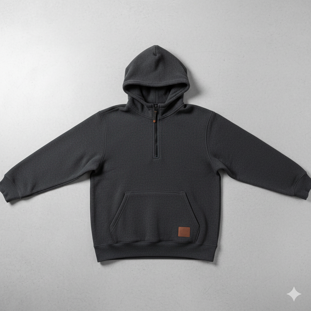 Herren Hoodie mit Reißverschluss | Warm & Bequem | Winter