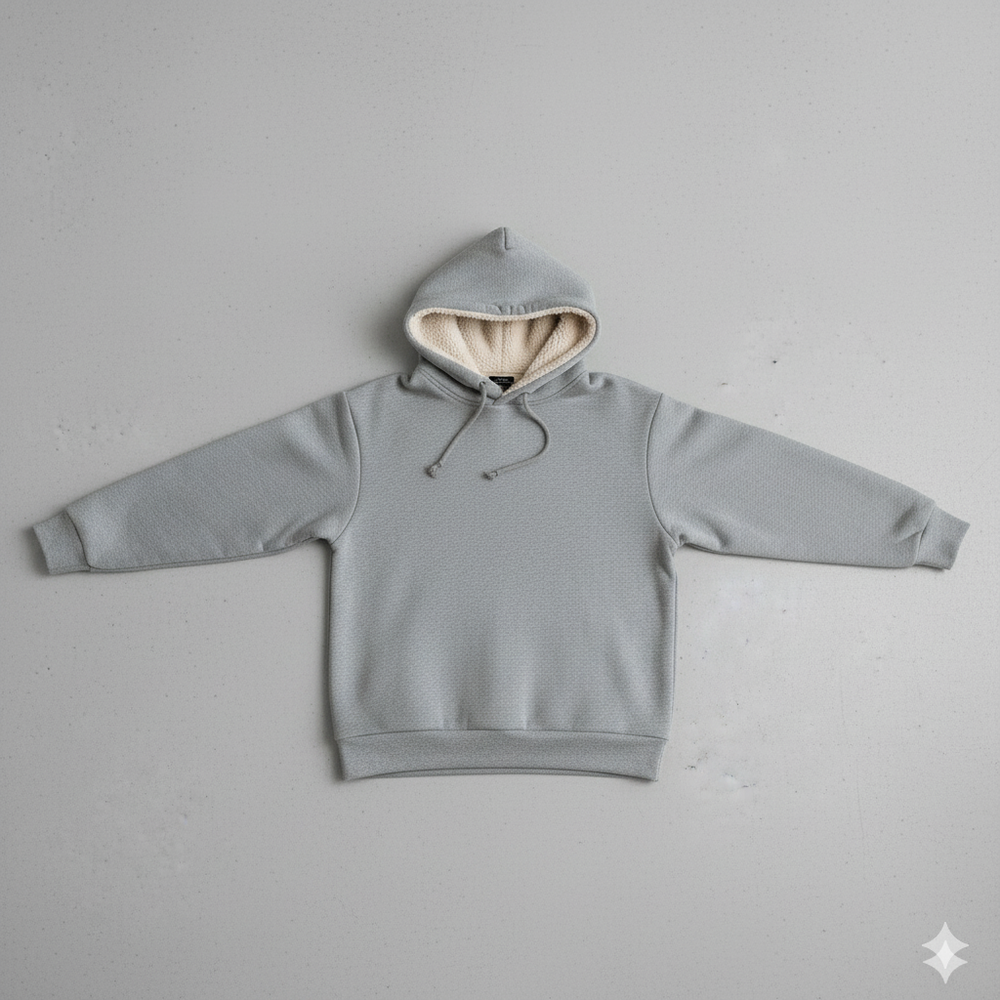 Kuscheliger Damen Hoodie mit Teddyfutter