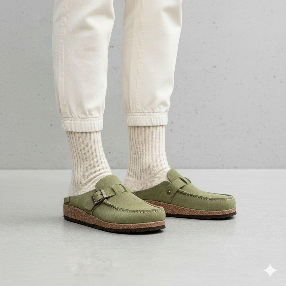 Bequeme Damen Clogs | Ergonomisches Fußbett & Rutschfeste Sohle