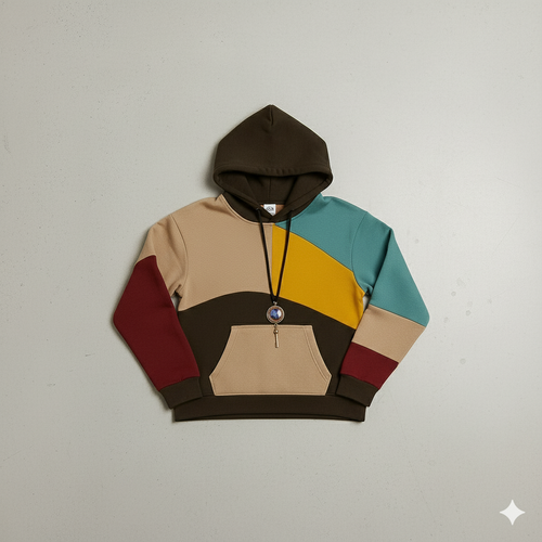 Damen Hoodie mit Colorblock Design | Lässig & Bequem