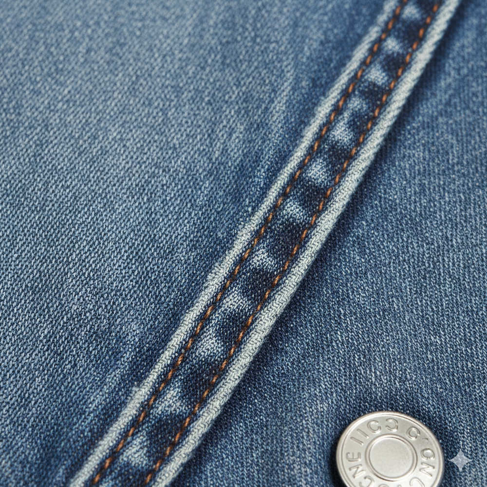 Damen Trenchcoat aus Denim | Mittellang & Modern | Übergang