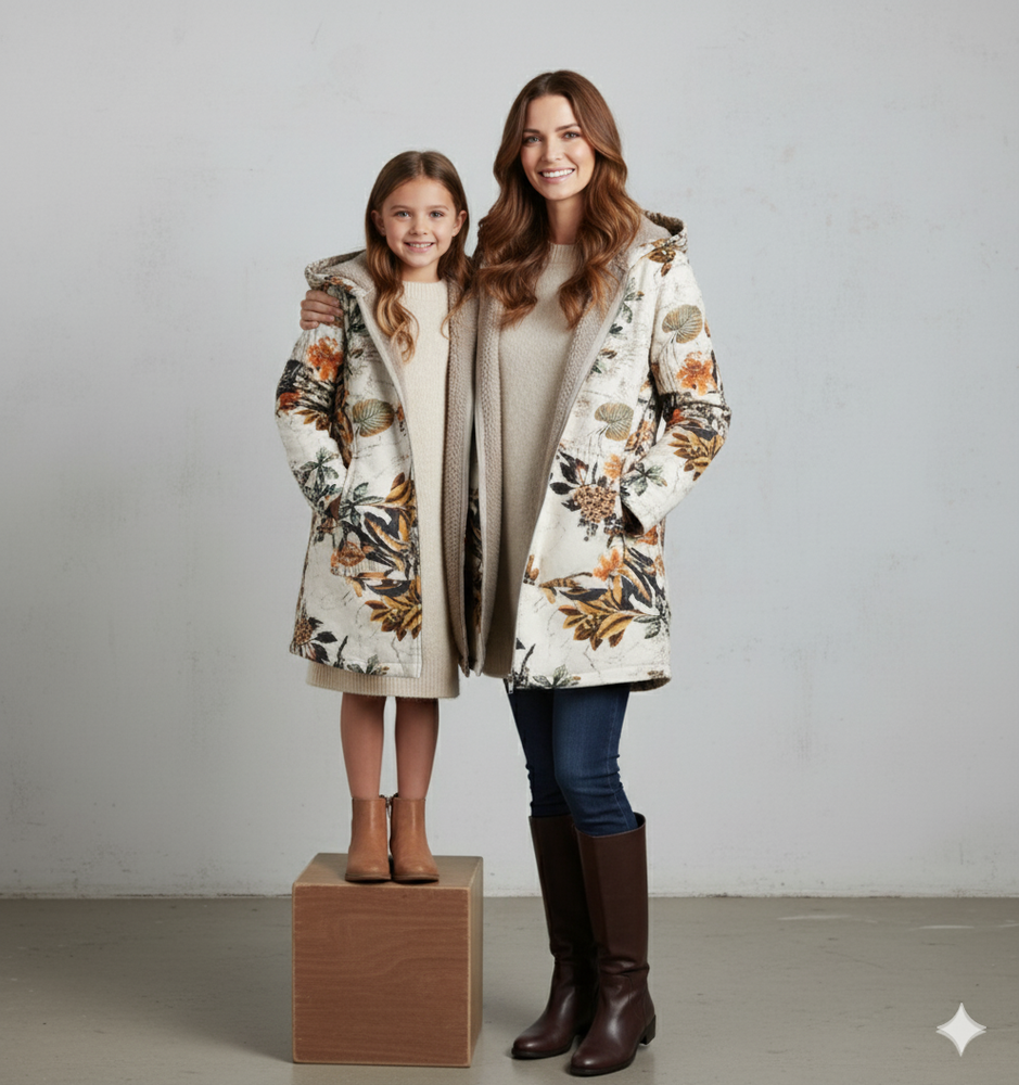 Damen Fleecejacke mit Kapuze | Plüsch & Kuschelig | Herbst/Winter