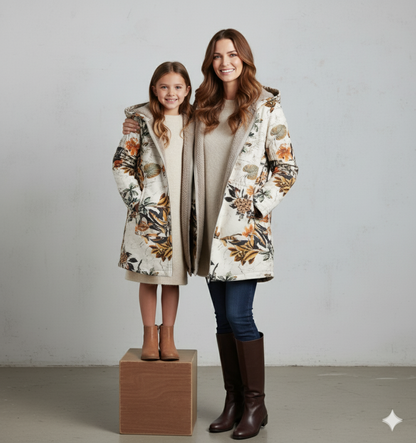Damen Fleecejacke mit Kapuze | Plüsch & Kuschelig | Herbst/Winter