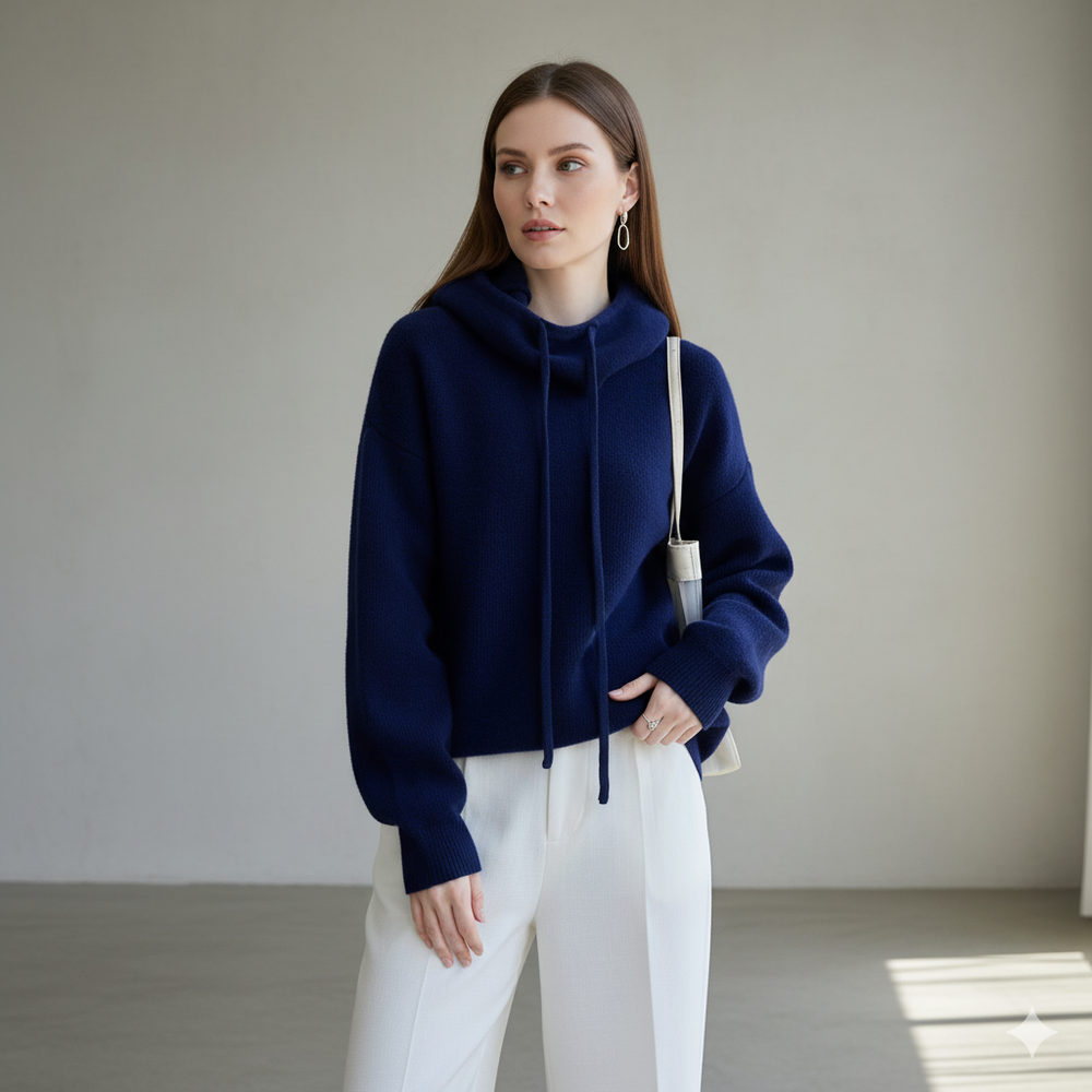 Weicher Damen Kapuzenpullover