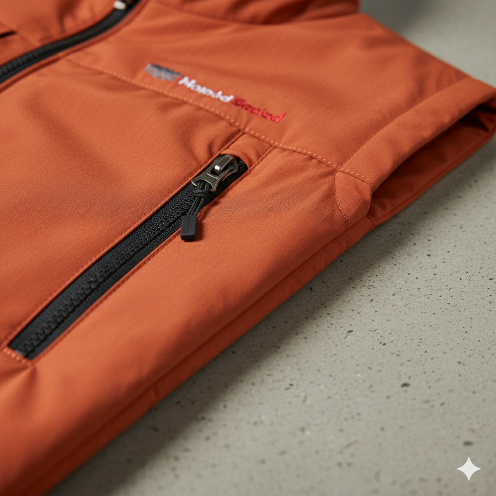 Herren Outdoor Weste mit Taschen | Leicht & Atmungsaktiv | Übergang