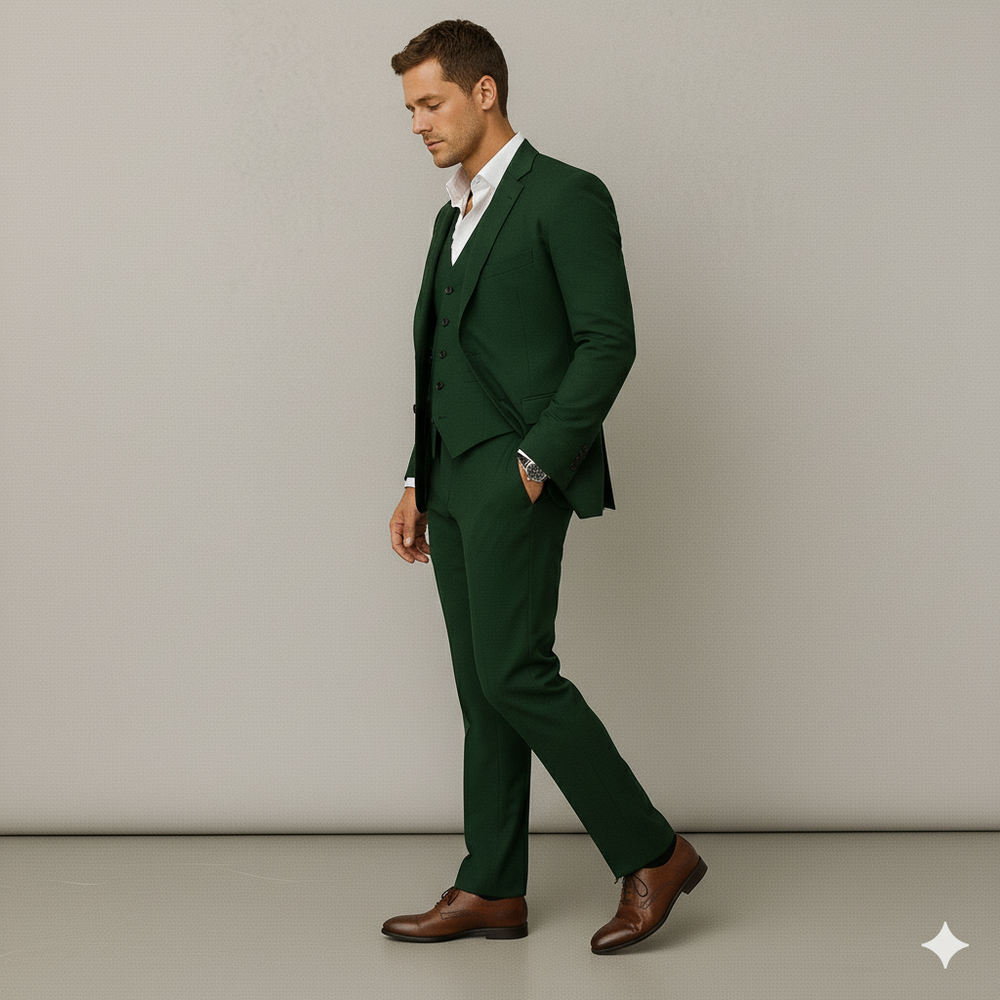 Leichter Herrenanzug aus Leinen | Herbst & Business