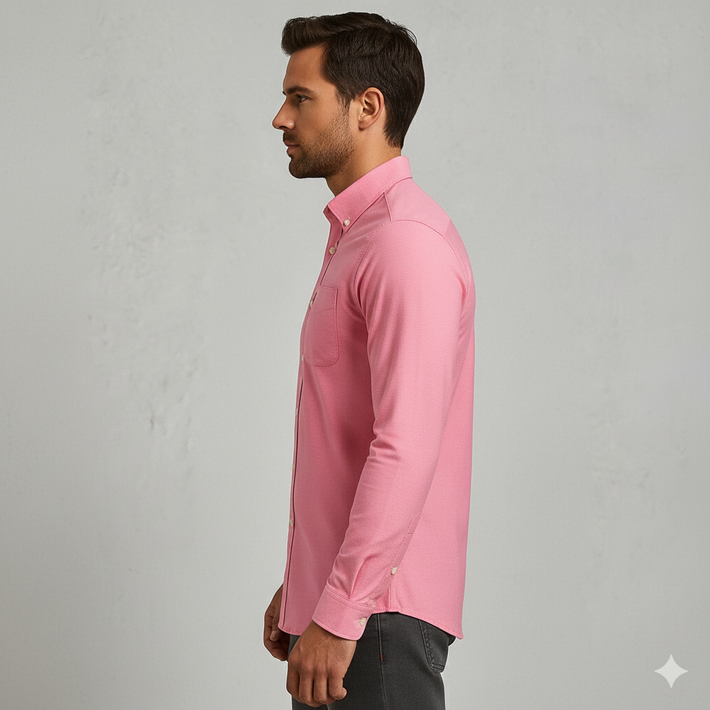 Herren Slim Fit Businesshemd | Atmungsaktiv & Herbst